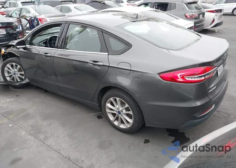2020 Ford Fusion Se из США, поврежденный, VIN 3FA6P0HD3LR186141